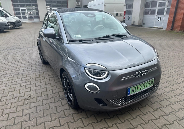 mazowieckie Fiat 500 cena 115964 przebieg: 31000, rok produkcji 2021 z Lubawa